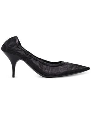 Miu Miu Decollete' Rete - Schwarz