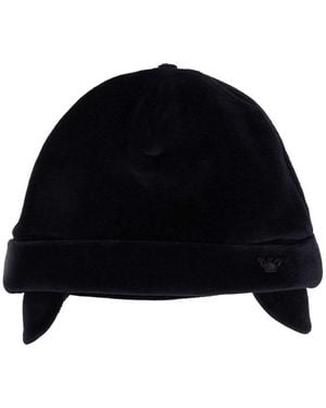 Emporio Armani Beanie Hat - Black