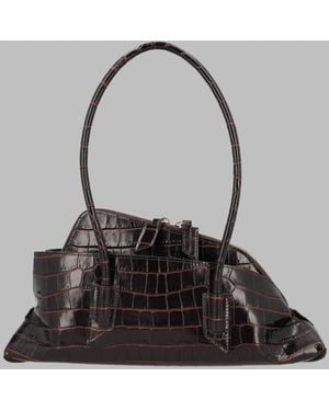 The Attico Borsa "La Passeggiata" Small - Gray