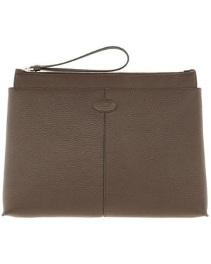 Tod's Medium Document Holder - Brown