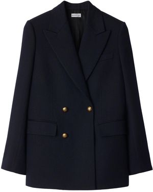 Burberry Wollen Colbert - Blauw