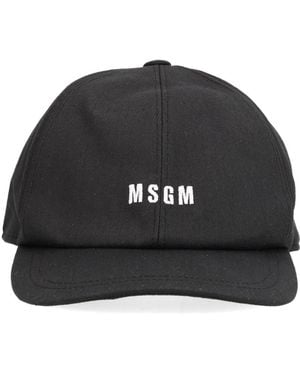 MSGM Baseball Cap - Black