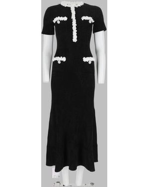 Self-Portrait Inspired Mini Dress - Black