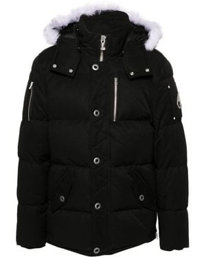 Moose Knuckles Quilted Jacket - Black