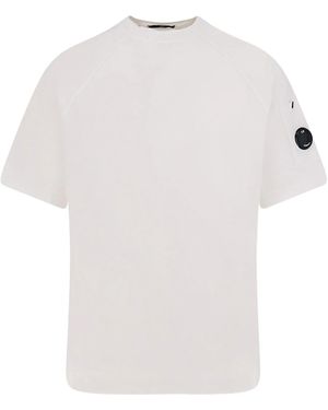 C.P. Company Sweatshirts Short Sleeve - White