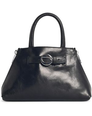 Coperni 'Daten' Mini -Tasche in Black Lear - Schwarz