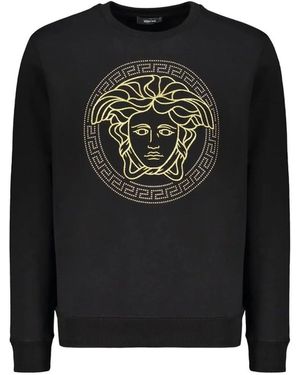 Versace Medusa-sweatshirt - Zwart