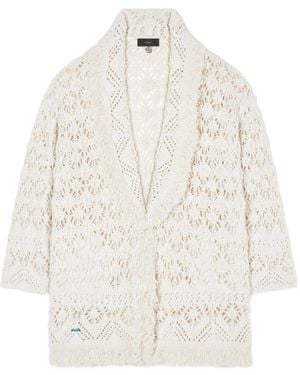 Alanui Lagoon Romance Vest Met Franje - Wit