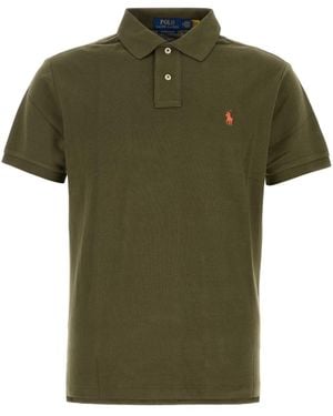 Polo Ralph Lauren Piquet Polo Shirt - Green