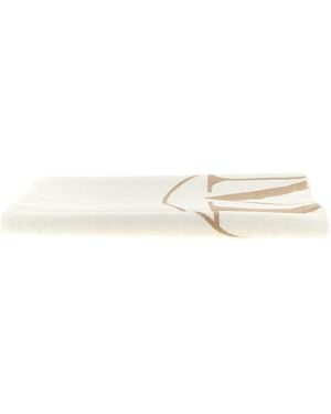 Maison Michel 'Aida' Fouta Beach Towel - White