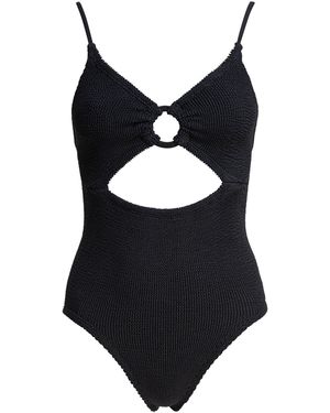 Hunza G "Crystal" Swimsuit - Black