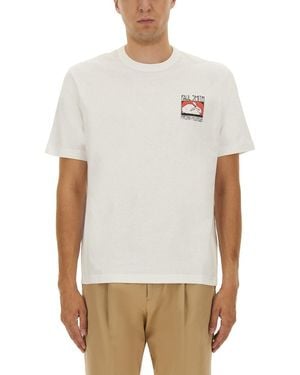 Paul Smith T Shirt With Print - White