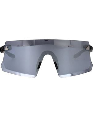 adidas Nero Opaco Fumo Specchiato Injected Sunglasses - Blue