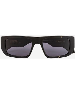 FACE HIDE Vision Cosmo Sonnenbrille mit Logo - Schwarz