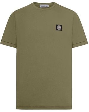 Stone Island T-Shirts And Polos - Green