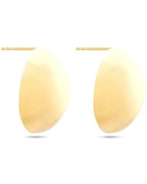 COMPLETEDWORKS Vermeil Round Earrings - White