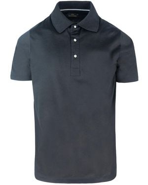Paul & Shark Polo in Jersey di Cotone Nera - Blau