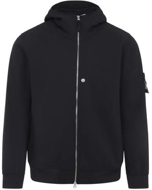 Stone Island Coats schwarz - Blau
