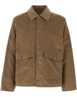Burberry Corduroy Jacket - Brown