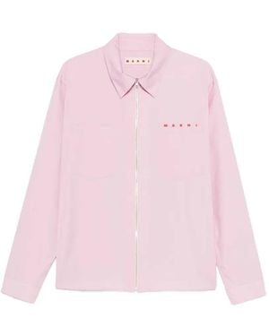 Marni Logo Shirt - Pink