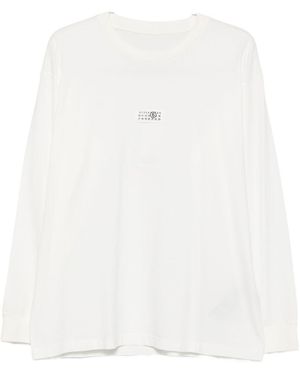 MM6 by Maison Margiela Cotton T Shirt - White