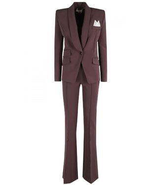 Elisabetta Franchi Crepe Tailleur - Multicolour