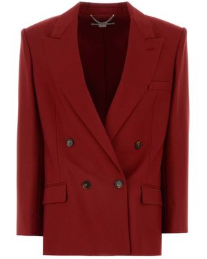 Stella McCartney Oversized Blazer - Red