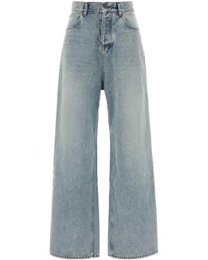 Balenciaga Baggy Fit Jeans For - Blue