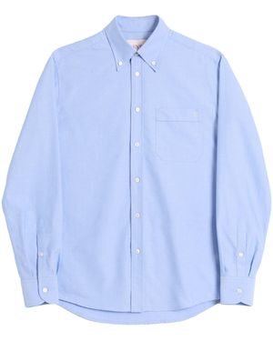 Valentino Hellblauses Besticktes Logo-Shirt