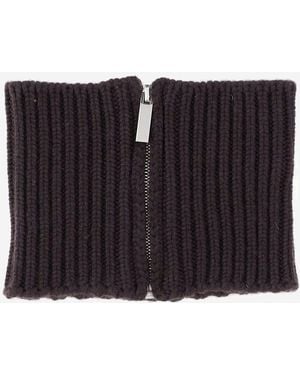 Sa Su Phi Cashmere Knit Cash Collar - Black