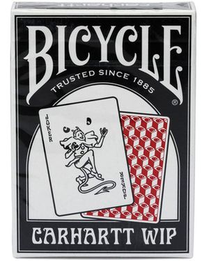 Carhartt "Bicycle" Playing Cards - Black