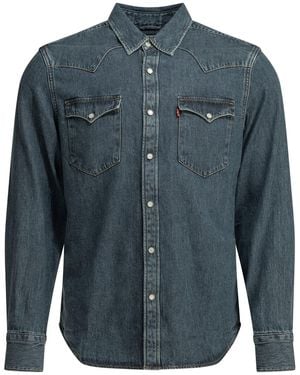 Levi's "Barstow Western Shirt" Casual Shirt - Blue