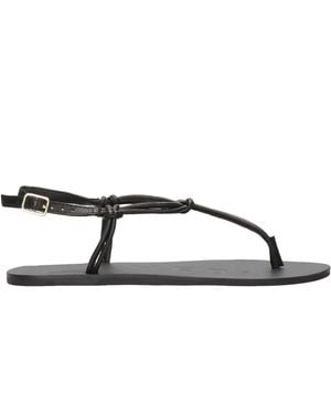 Manebí Sandalen Schwarz - Braun
