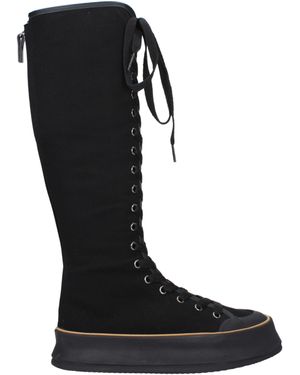 Max Mara Boots Frauen Stoff schwarz