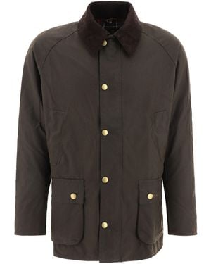 Barbour Ashby Wax Jacket - Black
