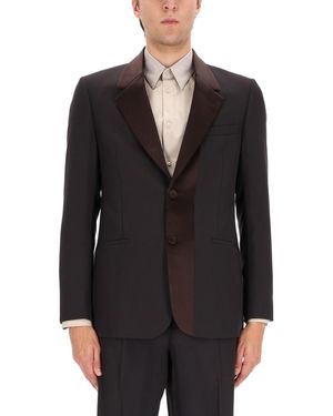 Fendi Single-Breasted Tailored Jacket - Black