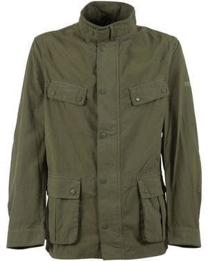 Barbour Garment Dyed Duke Casual Jkt - Green