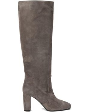 Via Roma 15 Suede Boots Stivali & Stivaletti - Brown