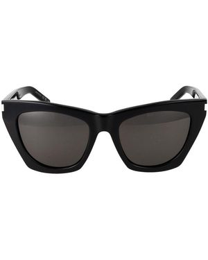 Saint Laurent Sonnenbrille SL 214 Kate 001 Schwarzes schwarzes Grau /20/145