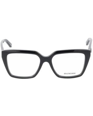 Balenciaga Sunglasses Bb0130 O Transparent /17/145 - Black