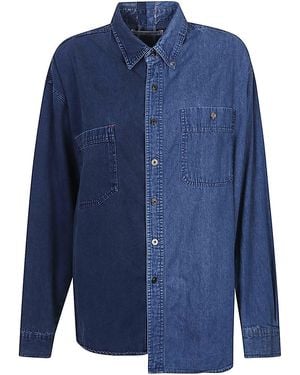 E.L.V. Denim E. L.V. Shirts - Blue