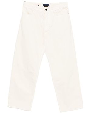 Stone Island Denim Cotton Jeans - White