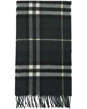 Burberry Schal mit Karomuster - Schwarz