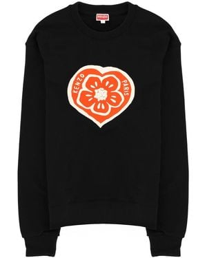 KENZO Boke Heart" Sweatshirt - Black