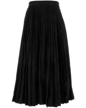 Balenciaga Wool Skirt - Black