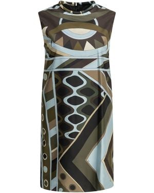 PUCCI "Vivara" A-Line Dress - Black