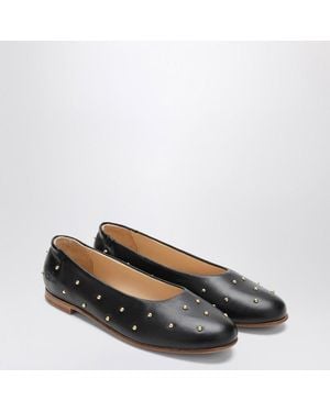Chloé Chloé Ballet Flats With Small Studs - Black