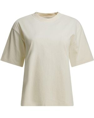 Golden Goose Cotton T-Shirt With Logo - White