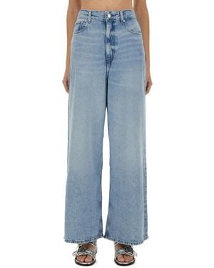 Ganni Jeans Baggy - Blue