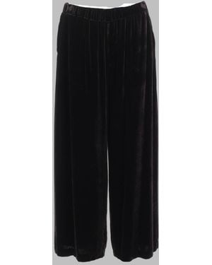 P.A.R.O.S.H. P. A.R. O. H. Trendy Wide-Leg Pants - Black